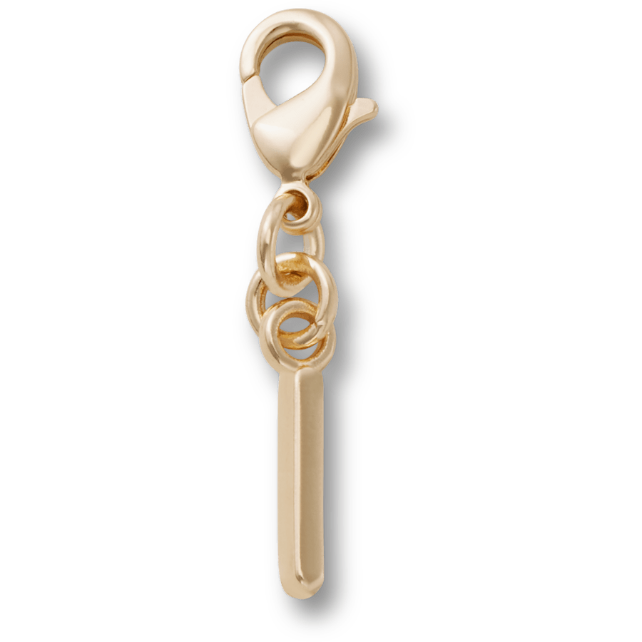 Women|Men|Kids|Jibbitz™ Charms Gold Letter I Charm Jibbitz™ charms | Crocs