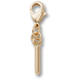 Women|Men|Kids|Jibbitz™ Charms Gold Letter I Charm Jibbitz™ charms | Crocs