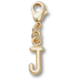 Women|Men|Kids|Jibbitz™ Charms Gold Letter J Charm Jibbitz™ charms | Crocs