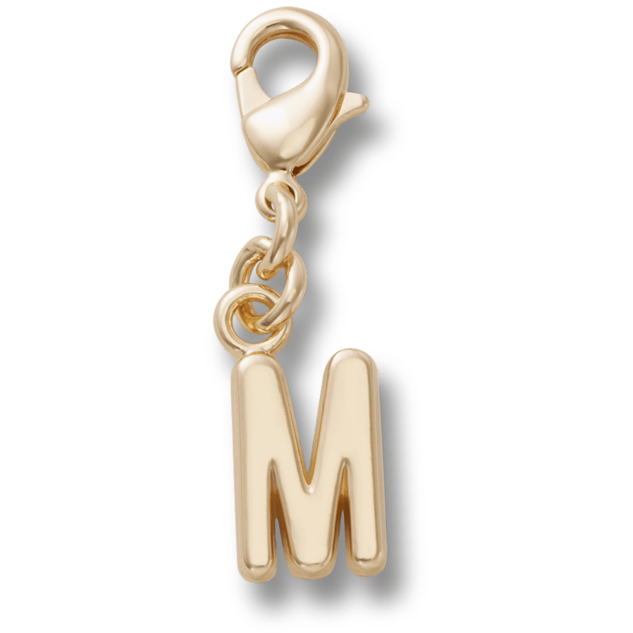 Women|Men|Kids|Jibbitz™ Charms Gold Letter M Charm Jibbitz™ charms | Crocs us