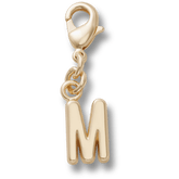 Women|Men|Kids|Jibbitz™ Charms Gold Letter M Charm Jibbitz™ charms | Crocs us