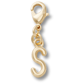 Women|Men|Kids|Jibbitz™ Charms Gold Letter S Charm Jibbitz™ charms | Crocs Sale