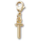 Women|Men|Kids|Jibbitz™ Charms Gold Letter T Charm Jibbitz™ charms | Crocs Discount