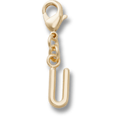 Women|Men|Kids|Jibbitz™ Charms Gold Letter U Charm Jibbitz™ charms | Crocs Online