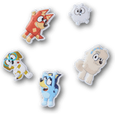 Women|Men|Kids|Jibbitz™ Charms Bluey 5 Pack Jibbitz Shoe Charm | Crocs Sale