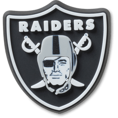 Women|Men|Jibbitz™ Charms NFL Las Vegas Raiders Logo Jibbitz™ charms | Crocs