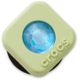 Women|Men|Jibbitz™ Charms Green PVC Square SMT Gem Jibbitz™ charms | Crocs For sale