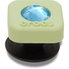 Women|Men|Jibbitz™ Charms Green PVC Square SMT Gem Jibbitz™ charms | Crocs For sale