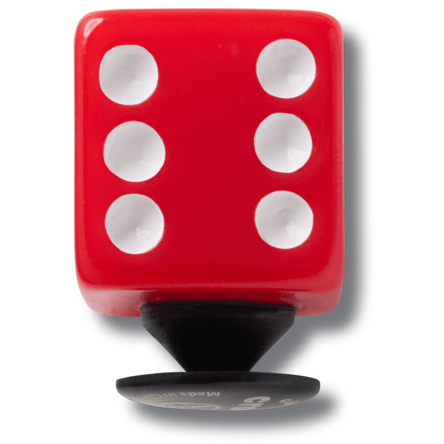 Women|Men|Jibbitz™ Charms Red Dice Jibbitz™ charms | Crocs Sale
