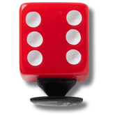 Women|Men|Jibbitz™ Charms Red Dice Jibbitz™ charms | Crocs Sale