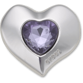 Women|Men|Jibbitz™ Charms SilverandPurple SMT Gem Heart Jibbitz™ charms | Crocs For sale