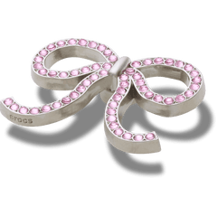 Women|Men|Jibbitz™ Charms Pink Glittery Bow Jibbitz™ charms | Crocs Online