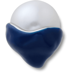 Women|Men Blue Dipped Enamel SMT Pearl Jibbitz™ charms | Crocs Sale