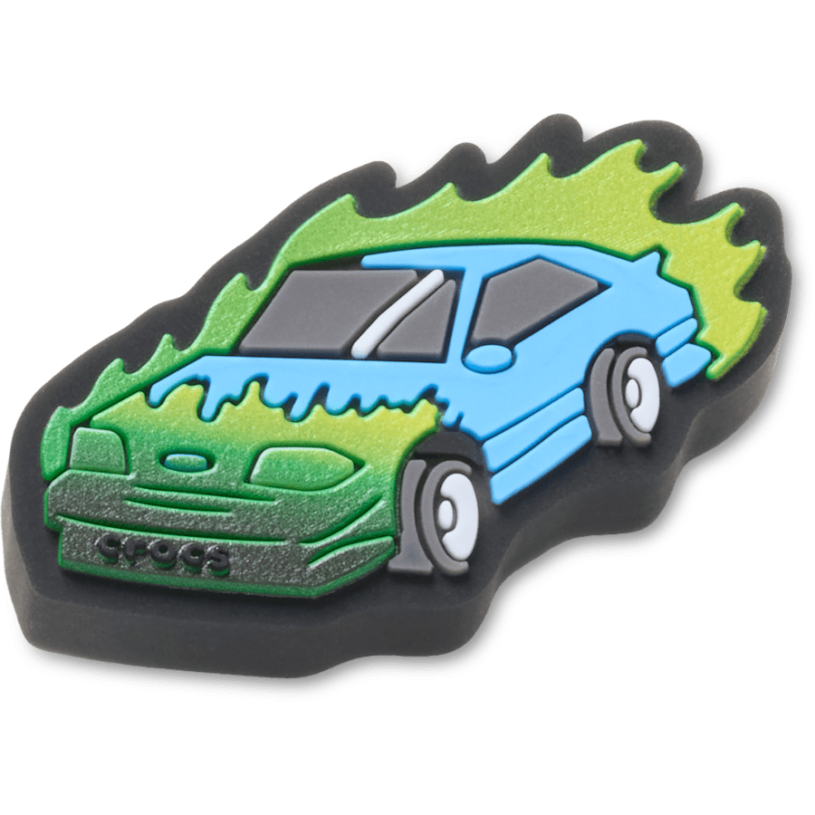 Women|Men Lights Up Fire Race Car Jibbitz™ charms | Crocs