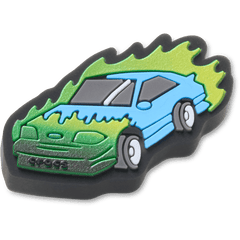 Women|Men Lights Up Fire Race Car Jibbitz™ charms | Crocs