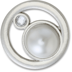 Women|Men|Jibbitz™ Charms Silver Ring With Pearl Jibbitz™ charms | Crocs Online
