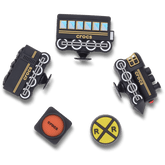 Women|Men|Jibbitz™ Charms 3D Train 5 Pack Jibbitz™ charms | Crocs Online