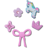 Women|Men|Kids|Jibbitz™ Charms Sweet Pink Girls 5 Pack Jibbitz™ charms | Crocs