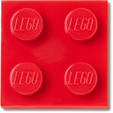 Women|Men|Jibbitz™ Charms LEGO® Red Tile 2x2 Jibbitz™ charms | Crocs