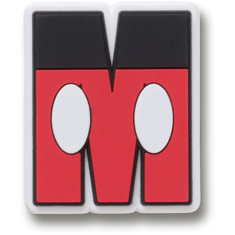Women|Men|Kids|Jibbitz™ Charms Disney Character Letter M Jibbitz™ charms | Crocs Online