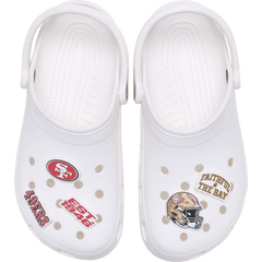 Women|Men|Jibbitz™ Charms NFL San Francisco 49ers 5 Pack Jibbitz Shoe Charm | Crocs Discount