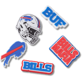 Women|Men|Jibbitz™ Charms NFL Buffalo Bills 5 Pack Jibbitz Shoe Charm | Crocs For sale