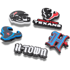 Women|Men|Jibbitz™ Charms NFL Houston Texans 5 Pack Jibbitz Shoe Charm | Crocs On sale