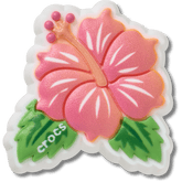 Women|Men Blue Tropical Hibiscus Jibbitz™ charms | Crocs On sale