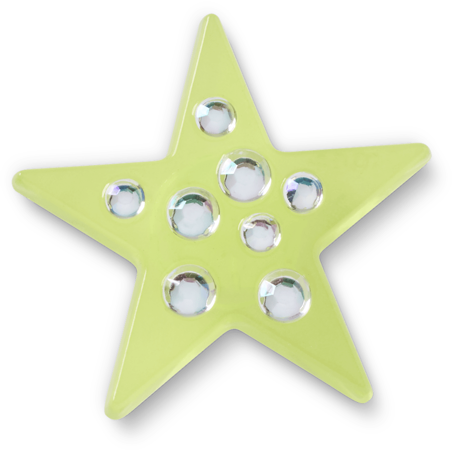 Women|Men Green Gem Star Jibbitz™ charms | Crocs Sale