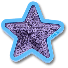 Women|Men Purple Sequin Star Jibbitz™ charms | Crocs Online
