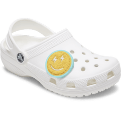 Women|Men Mega Chenille Happy Face Jibbitz™ charms | Crocs us