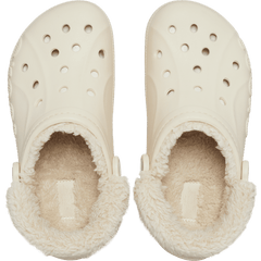 Women|Men Baya Lined Fuzz-Strap Clog | Crocs Outlet