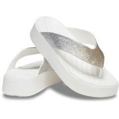 Women Getaway Chunky Glitter Platform Flip | Crocs