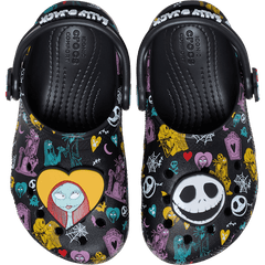 Kids Toddlers’ Disney Tim Burton's The Nightmare Before Christmas Jack and Sally Classic Clog | Crocs Discount