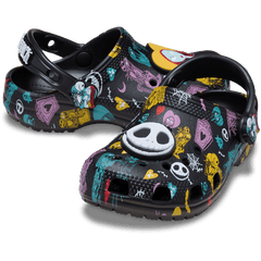 Kids Toddlers’ Disney Tim Burton's The Nightmare Before Christmas Jack and Sally Classic Clog | Crocs Discount