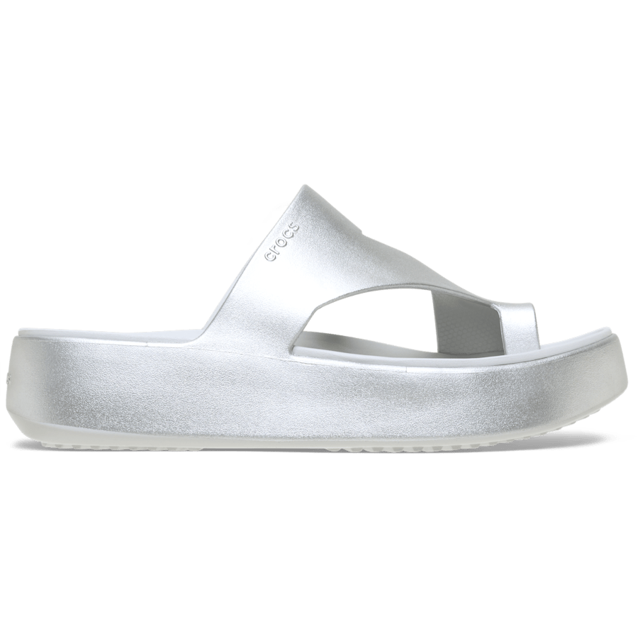 Women Getaway Metallic Platform Toe Loop | Crocs On sale