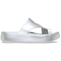 Women Getaway Metallic Platform Toe Loop | Crocs On sale