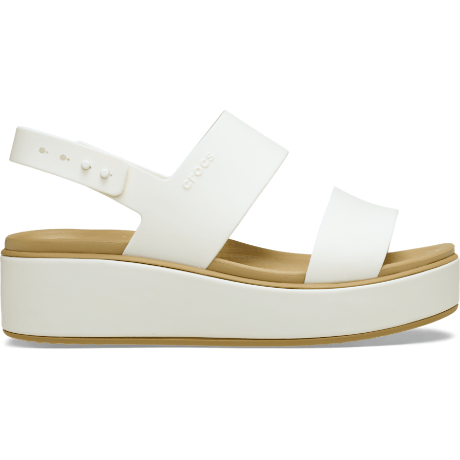 Women Brooklyn Matte Wrap Low Wedge | Crocs Sale