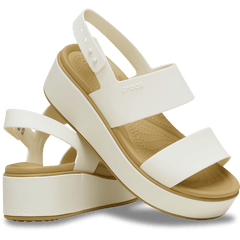 Women Brooklyn Matte Wrap Low Wedge | Crocs Sale