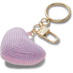 Women|Kids Plush Gem Heart Bag Charm | Crocs