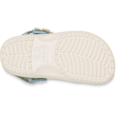 Kids Toddler Classic Denim Flower Adjustable Backstrap Clog | Crocs Online