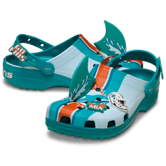 Women|Men NFL Miami Dolphins Classic Clog | Crocs For sale