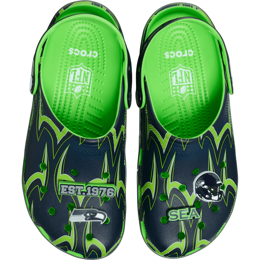 Women|Men NFL Seattle Seahawks Classic Clog | Crocs Outlet