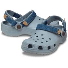 Kids Kids' Classic Denim Adjustable Backstrap Clog | Crocs Online