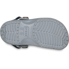 Kids Toddler Classic Denim Adjustable Backstrap Clog | Crocs