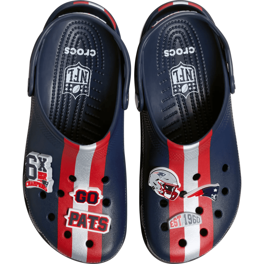 Women|Men NFL New England Patriots Classic Clog | Crocs Online