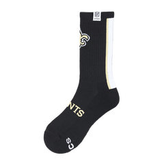 Men NFL New Orleans Saints Crocs Socks | Crocs Discount