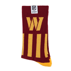 Men NFL Washington Commanders Crocs Socks | Crocs For sale