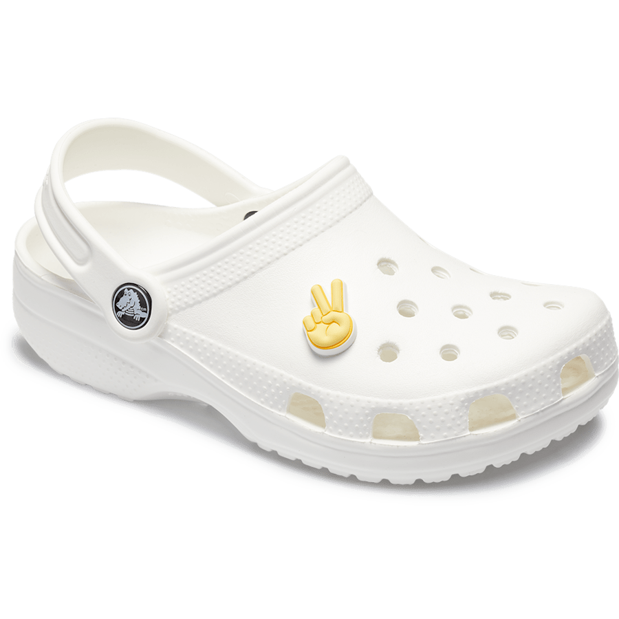 Women|Men|Jibbitz™ Charms Peace Hand Sign Jibbitz Shoe Charm | Crocs Near me