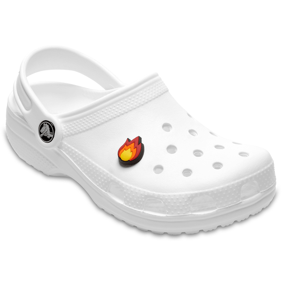 Women|Men|Jibbitz™ Charms Fire Jibbitz Shoe Charm | Crocs Online